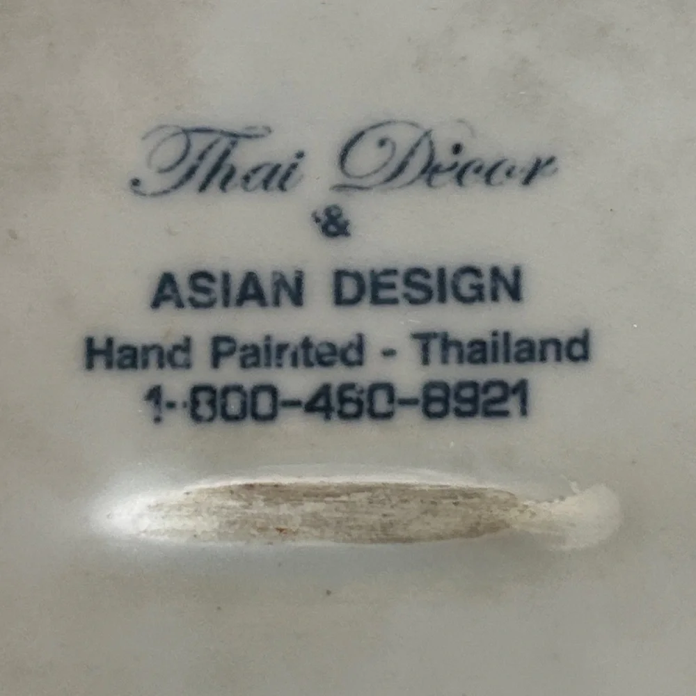 Blue and White Fish-Shaped Serving Set - Picture 9 of 9